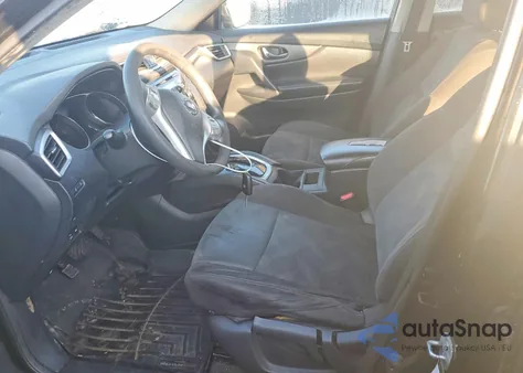 2015 Nissan Rogue S from USA, damaged, VIN KNMAT2MV4FP581399